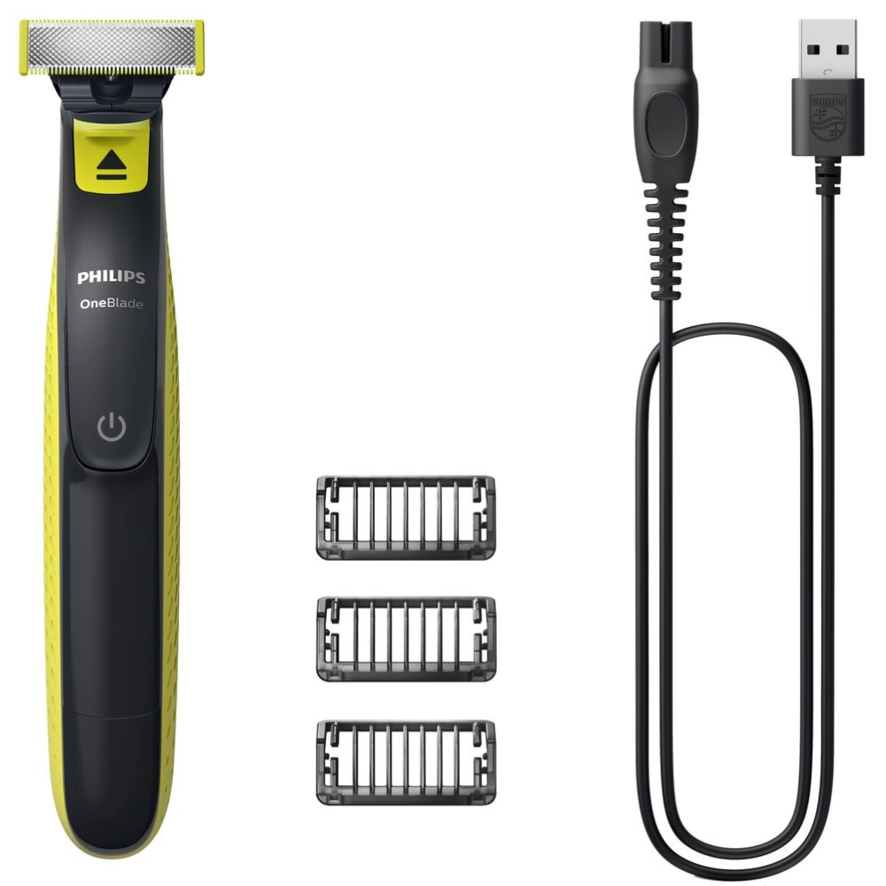 Philips OneBlade - 3 Stubble Combs (USB Charger)