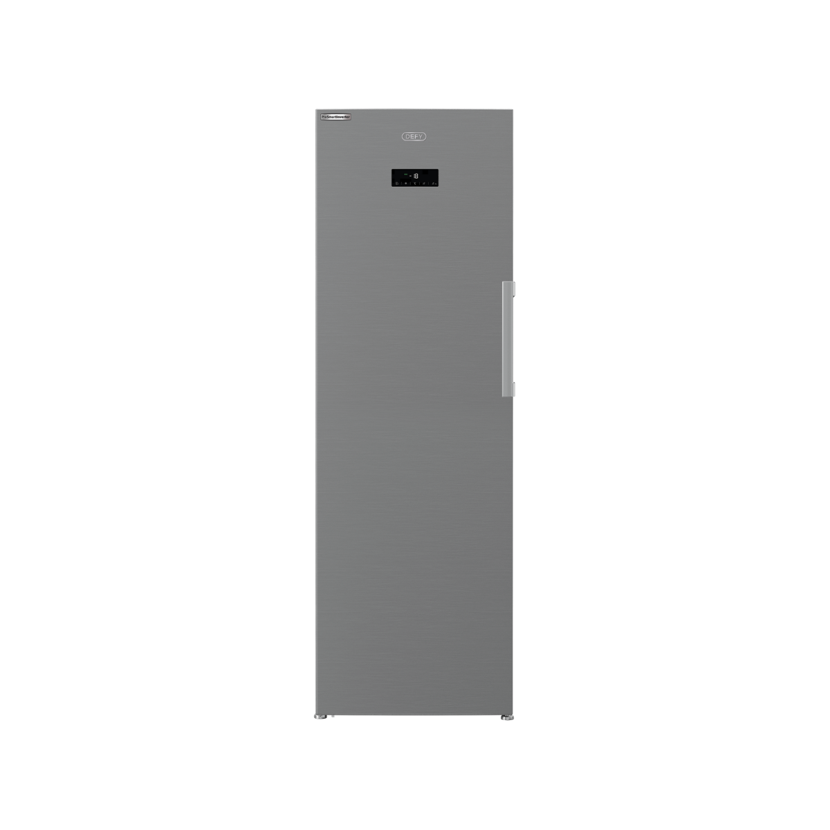 F325S 271L Upright Freezer 60cm Full Freezer Titanium Inox