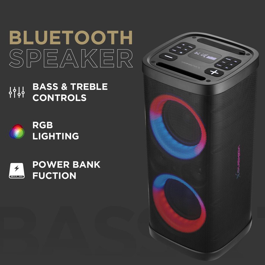 VolkanoX VXP300 Dual 6.5" Party Speaker