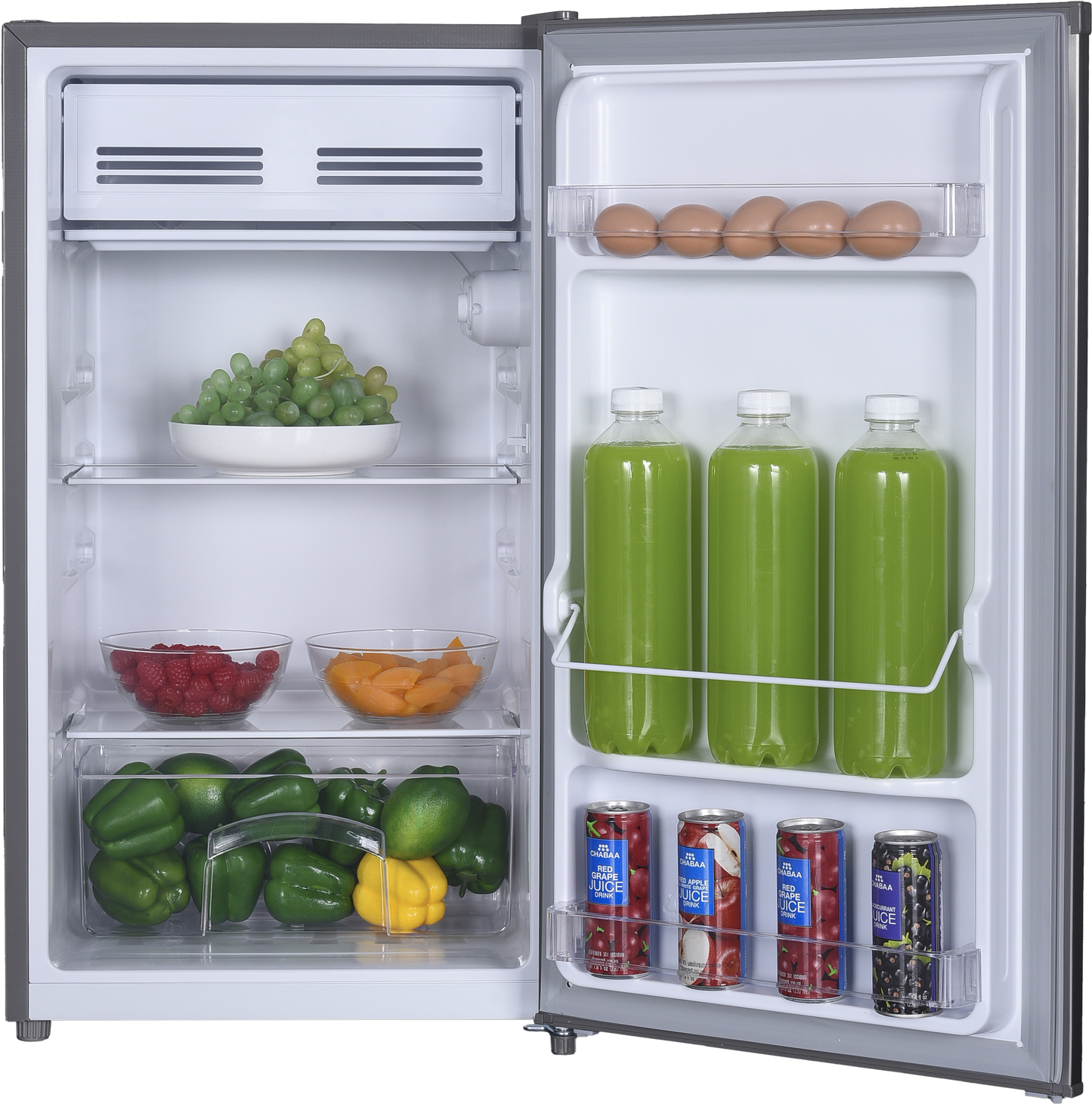 DBF90M 90L Bar Fridge Metallic
