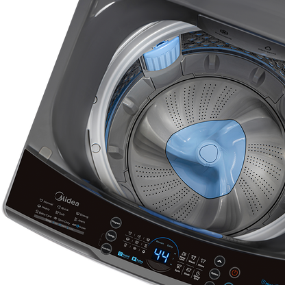 Midea 14kg Top Loader Washing Machine - Titanium - view 4