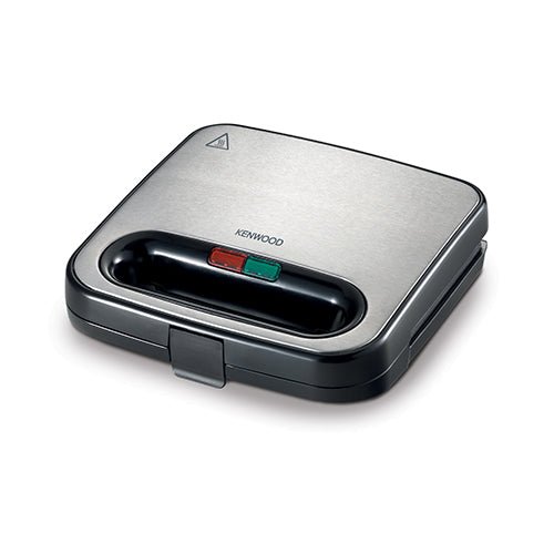 Kenwood SMM00 2 Slice Sandwich Maker Stainless Steel front view