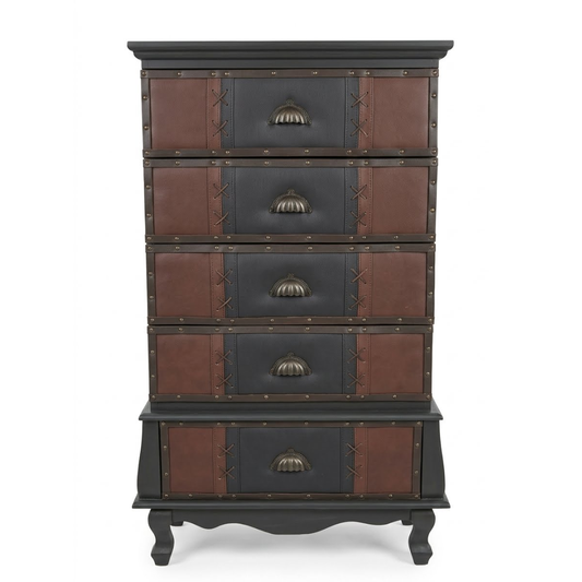 LVG 104 - 5 Drawer Chest of Drawers
