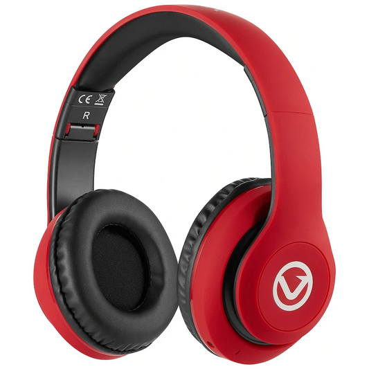 Volkano Bluetooth Headphones - Red