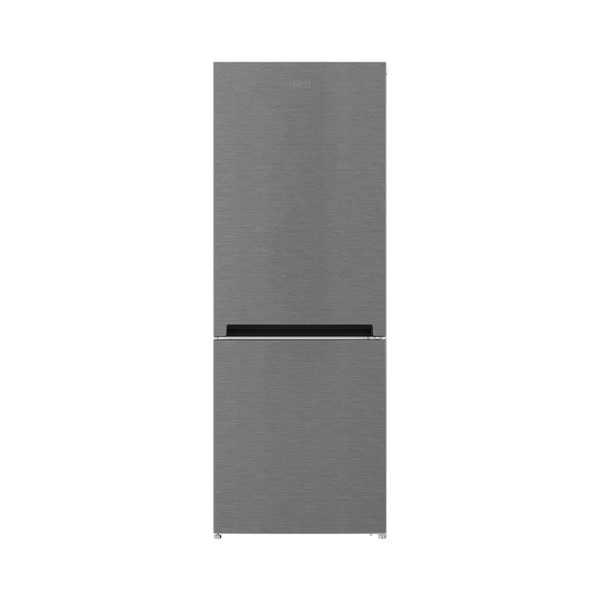 Defy DAC625 60cm Fridge / Freezer Satin Metallic