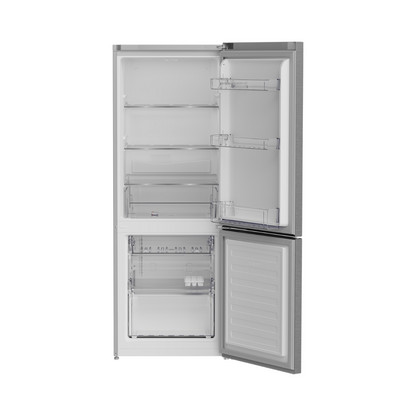 Defy DAC625 60cm Fridge / Freezer Satin Metallic