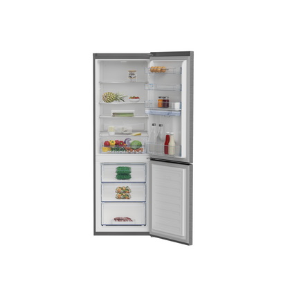DAC645 60cm Fridge / Freezer WD Satin Metallic