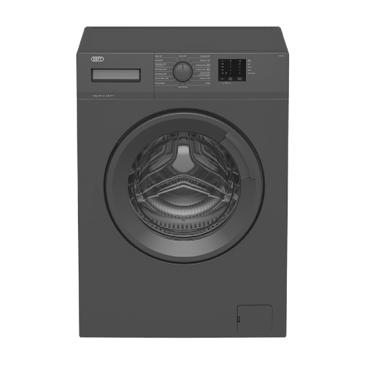 Defy DAW384 Automatic Washing Machine - Metallic
