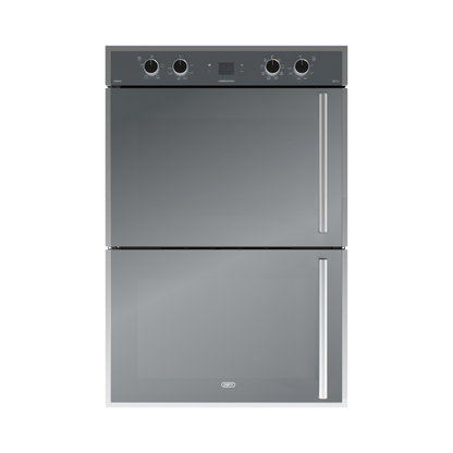 DBO768 70cm Gemini Double Oven ThermoFan+ & AirFire Mirror