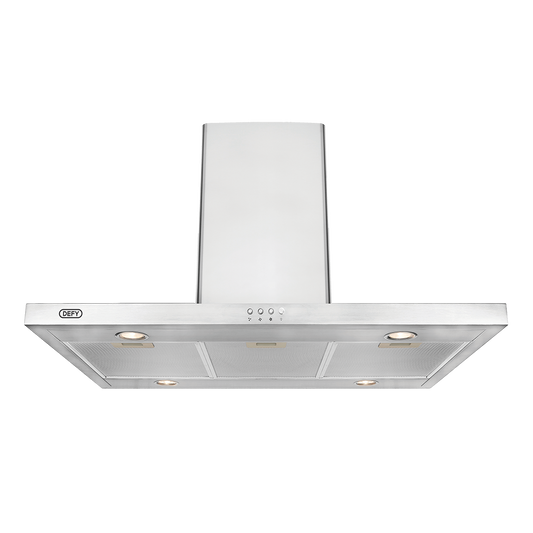 Defy DCH322 Chimney Cooker Hood - Black