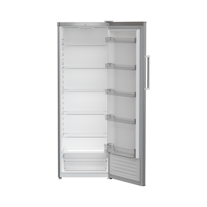 DFD430 60cm Upright Fridge Inox Finish