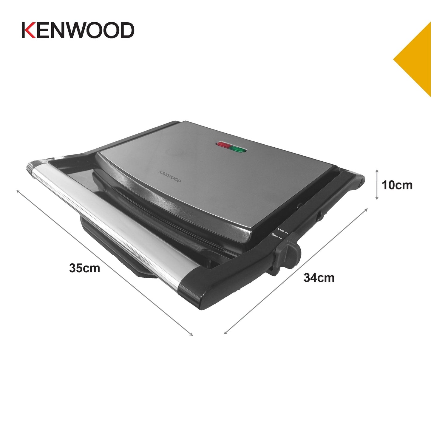 Kenwood HGM25 Sandwich Press dimensions