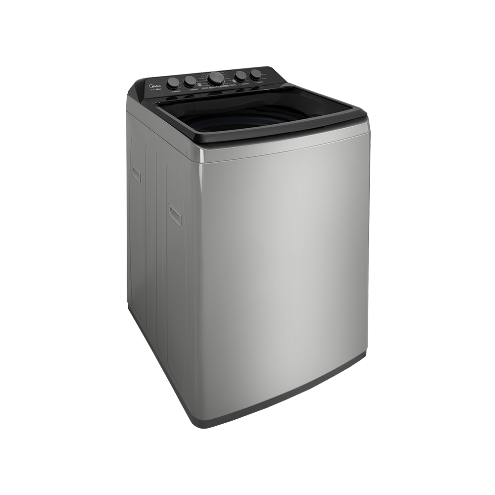 Midea 21kg Semi-Industrial Inverter Top Loader Washing Machine - Silver - view 2
