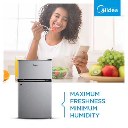 Midea 87L Double Door Bar Fridge - lifestyle
