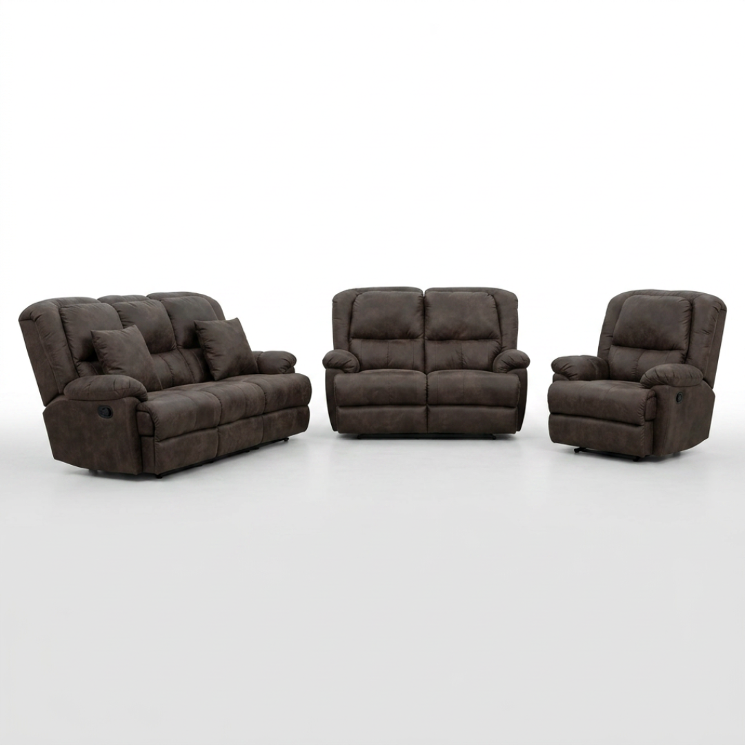 Madison Lounge Suite - Vandyke Brown