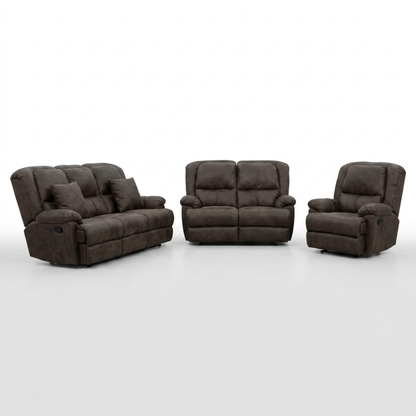 Madison Lounge Suite - Vandyke Brown