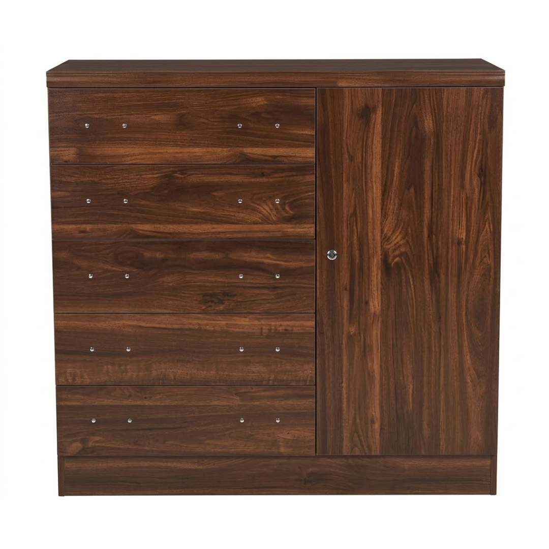 Rodgers Pecan Chest of Drawers