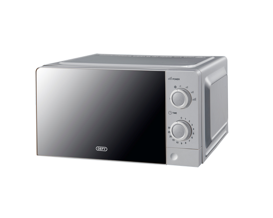 Defy 20L Manual Silver Solo Microwave - DMO381