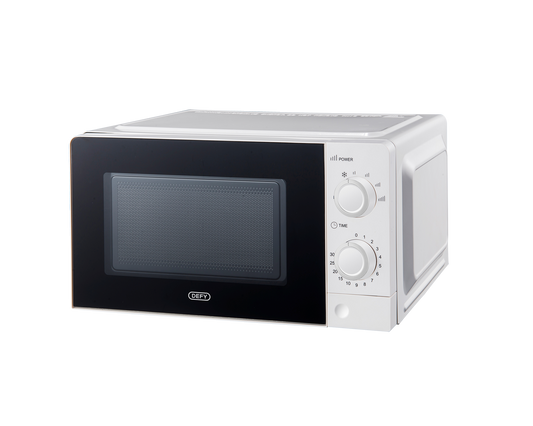Defy 20L Manual Solo Microwave White - DMO384