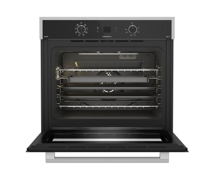 DBO774 70cm Gemini Single Oven ThermoFan+ & AirFire Black